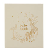 Safari Baby Memory Book for Capturing Memories from Pregnancy to Age Five