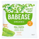 Babease Organic Baby Snack Pea Puffs 7 mths+ 20g - McGrocer