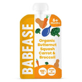 Babease Organic Butternut Squash Carrot & Broccoli Pouch 6+mths+ 100g - McGrocer