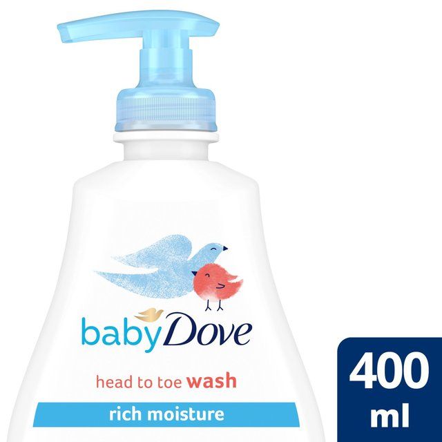 Baby Dove Head To Toe Baby Wash Rich Moisture 400ml - McGrocer