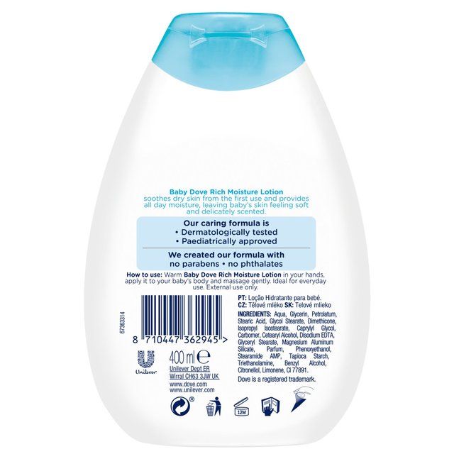 Baby Dove Lotion Rich Moisture 400ml - McGrocer