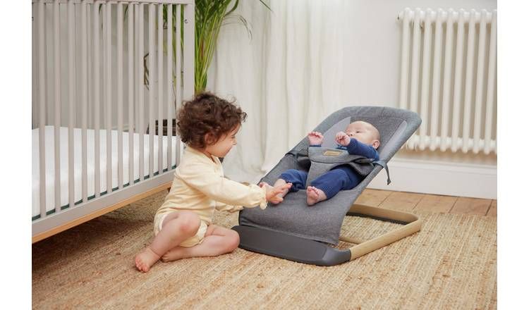 Baby Elegance Alta Baby Bouncer - Grey - McGrocer