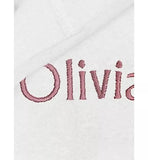 Babyblooms Personalised Baby Bathrobe Pink