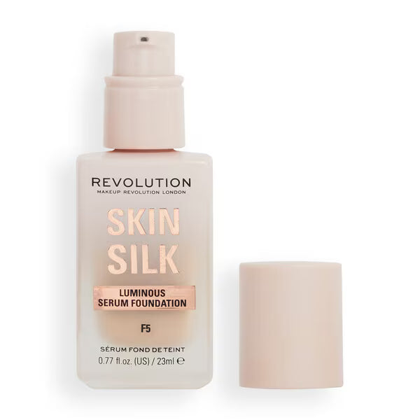 Revolution Skin Silk Serum Foundation F5, imported from the UK