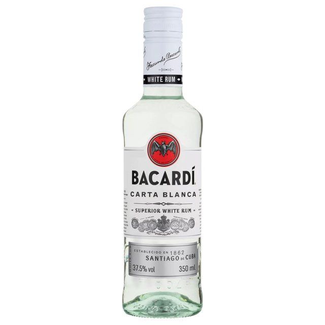 Bacardi Carta Blanca Superior White Rum 35cl - McGrocer