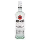 Bacardi Carta Blanca Superior White Rum 70cl - McGrocer