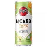 Bacardi Mango Mojito Premix Rum Cocktail 25cl - McGrocer