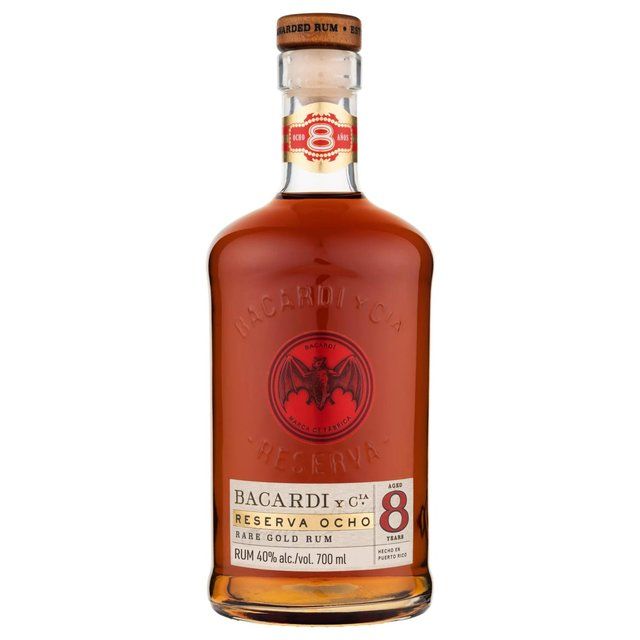Bacardi Reserva 8 Year Old Premium Aged Rum 70cl - McGrocer
