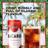 Bacardi Rum & Cola Premix Rum Cocktail 250ml - McGrocer