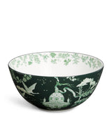 Harrods Fine Bone China Toile Serving Bowl 22.5cm
