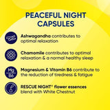 Bach RESCUE Peaceful Night Capsules-30 Vegan Capsules - McGrocer