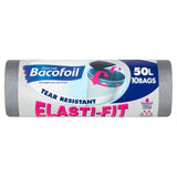 Bacofoil Elasti-Fit Bin Bags 50L 10 per pack - McGrocer