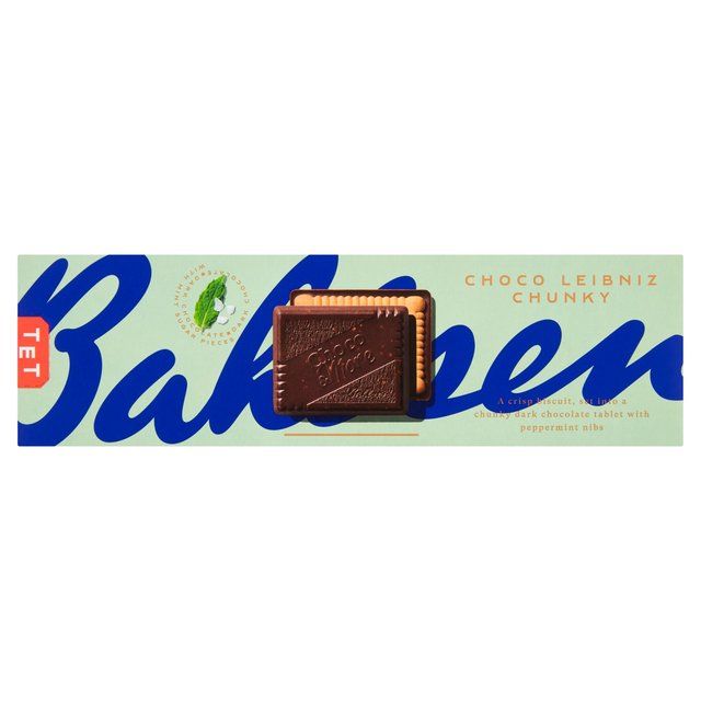 Bahlsen Choco Leibniz Chunky Mint Chocolate Biscuits 120g - McGrocer