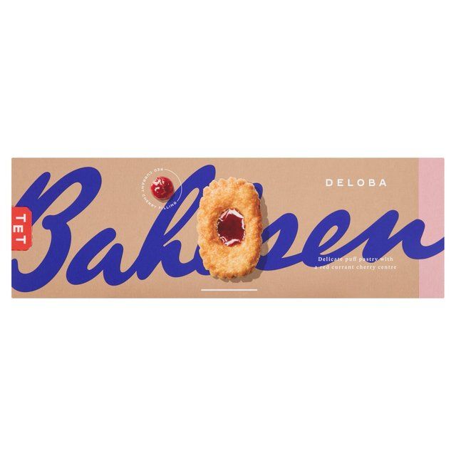 Bahlsen Deloba Red Currant Cherry Filling Puff Pastries 100g - McGrocer