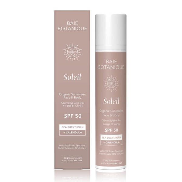Baie Botanique Soleil Face & Body Sunscreen SPF50 110g - McGrocer