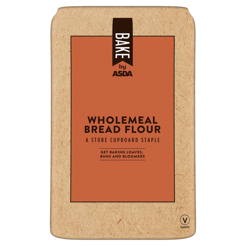 BAKE by ASDA Wholemeal Bread Flour 1.5kg - McGrocer