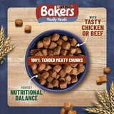 Bakers Meaty Meals Beef Dry Dog Food 2.7kg - McGrocer