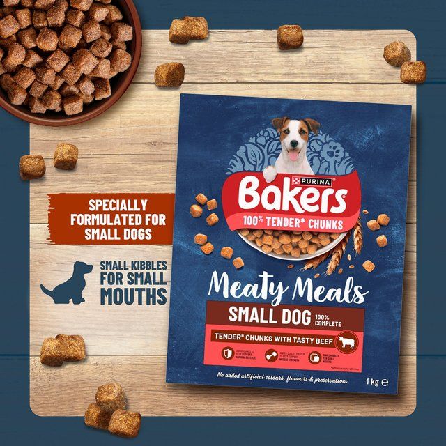 Bakers Meaty Meals Beef Dry Dog Food 2.7kg - McGrocer