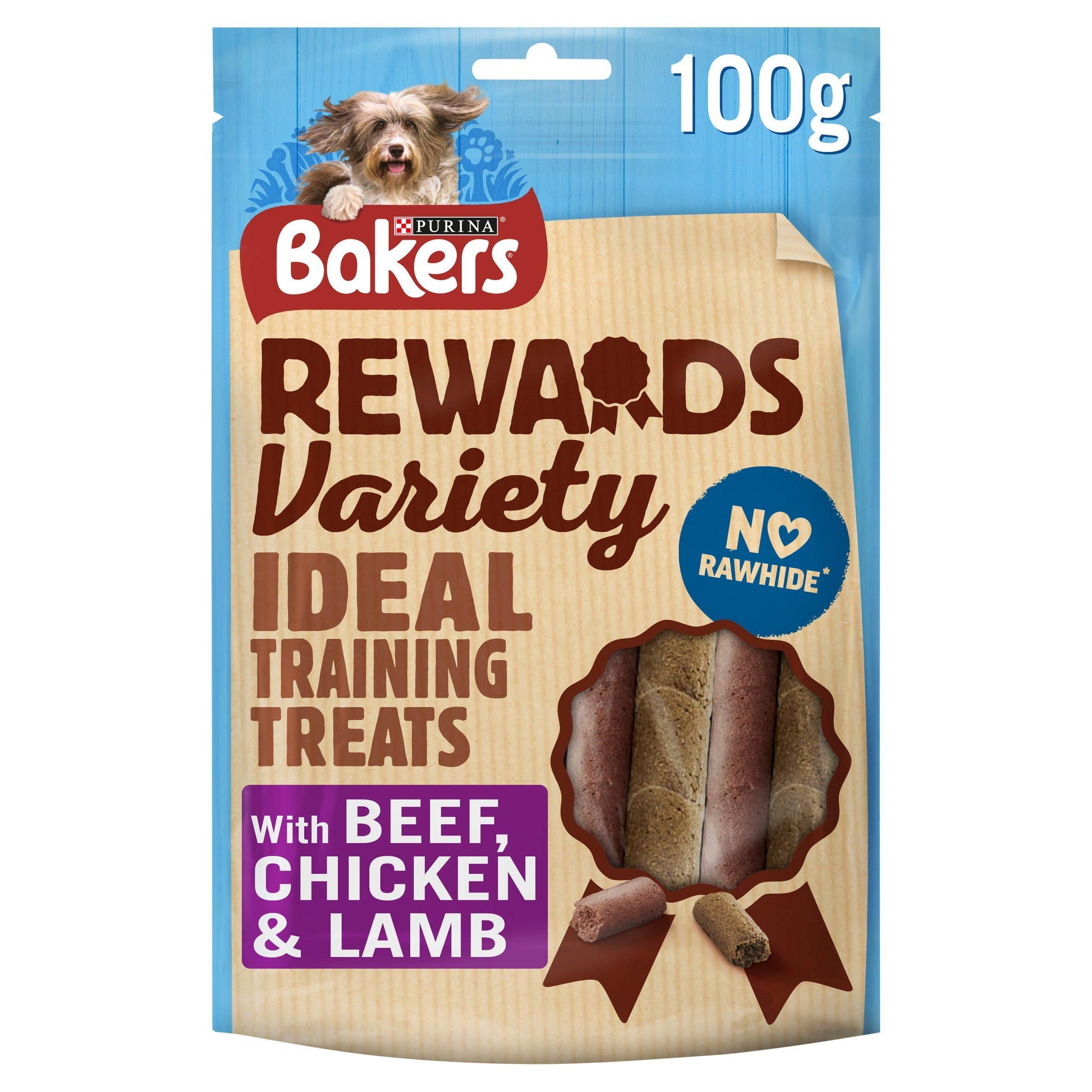 Bakers Rewards Dog Treats Mixed Variety 100g - McGrocer