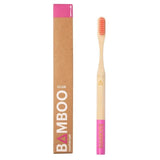 Bamboo Club Pink Adult Toothbrush - McGrocer