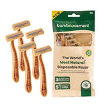 Bamboovement The World' Most Natural Disposable Razor - McGrocer