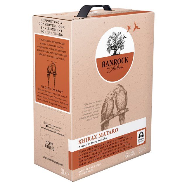 Banrock Station Shiraz / Mataro Wine Box 3L - McGrocer
