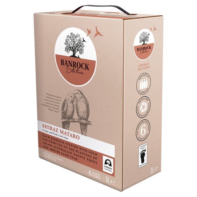 Banrock Station Shiraz / Mataro Wine Box 3L - McGrocer