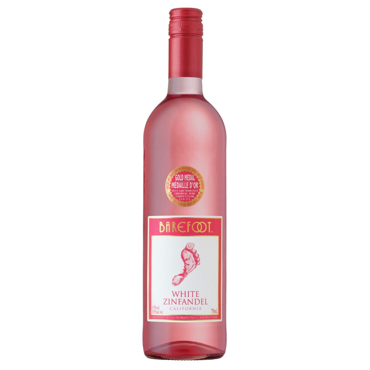 Barefoot White Zinfandel, 75cl - McGrocer