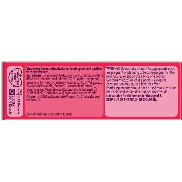 Bassetts Vitamins 3-6 Multivitamins Pastilles 30s - McGrocer