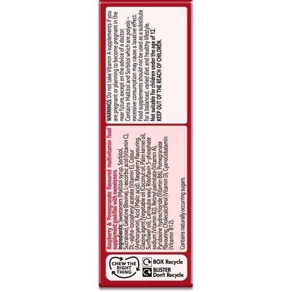 Bassetts Vitamins Adult Multivitamins Pastilles 30s - McGrocer