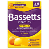 Bassetts Vitamins Multivitamins +Omega-3 Citrus Flavour 12-18 Years Soft & Chewies - McGrocer