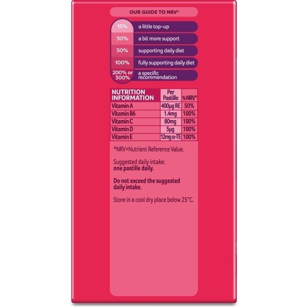 Bassetts Vitamins Multivitamins Strawberry 3-6 Years 60s - McGrocer