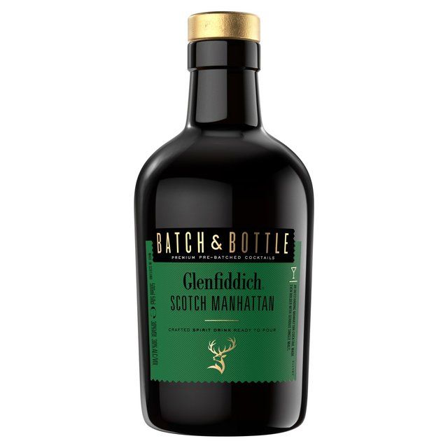 Batch & Bottle Glenfiddich Scotch Whisky Manhattan Ready to Drink Cocktail 50cl - McGrocer