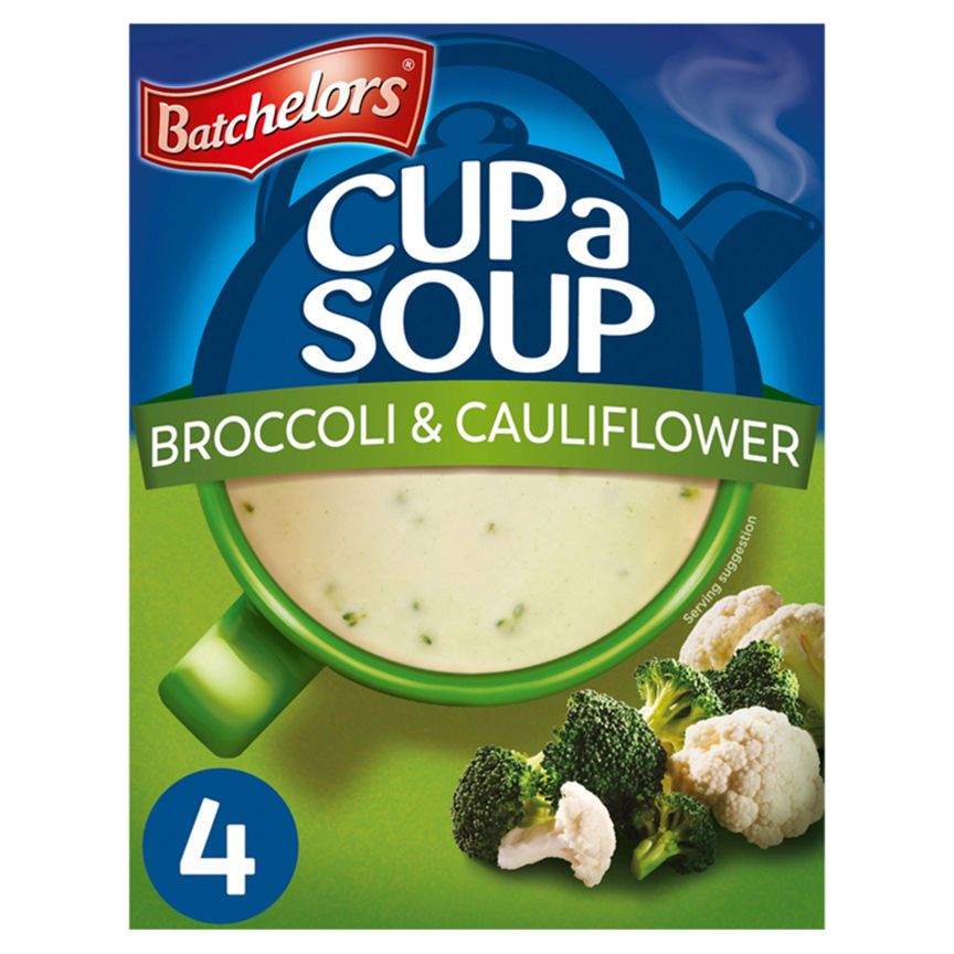 Batchelors 4 Cup a Soup Broccoli & Cauliflower 101g - McGrocer