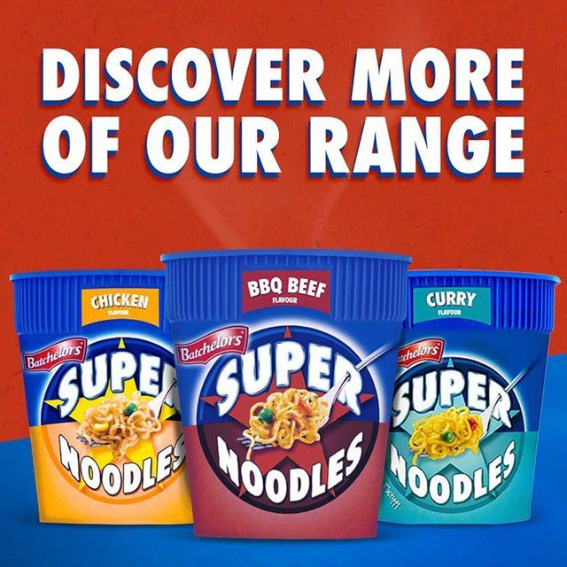 Batchelors BBQ Beef Flavour Super Noodle Pot 75g - McGrocer