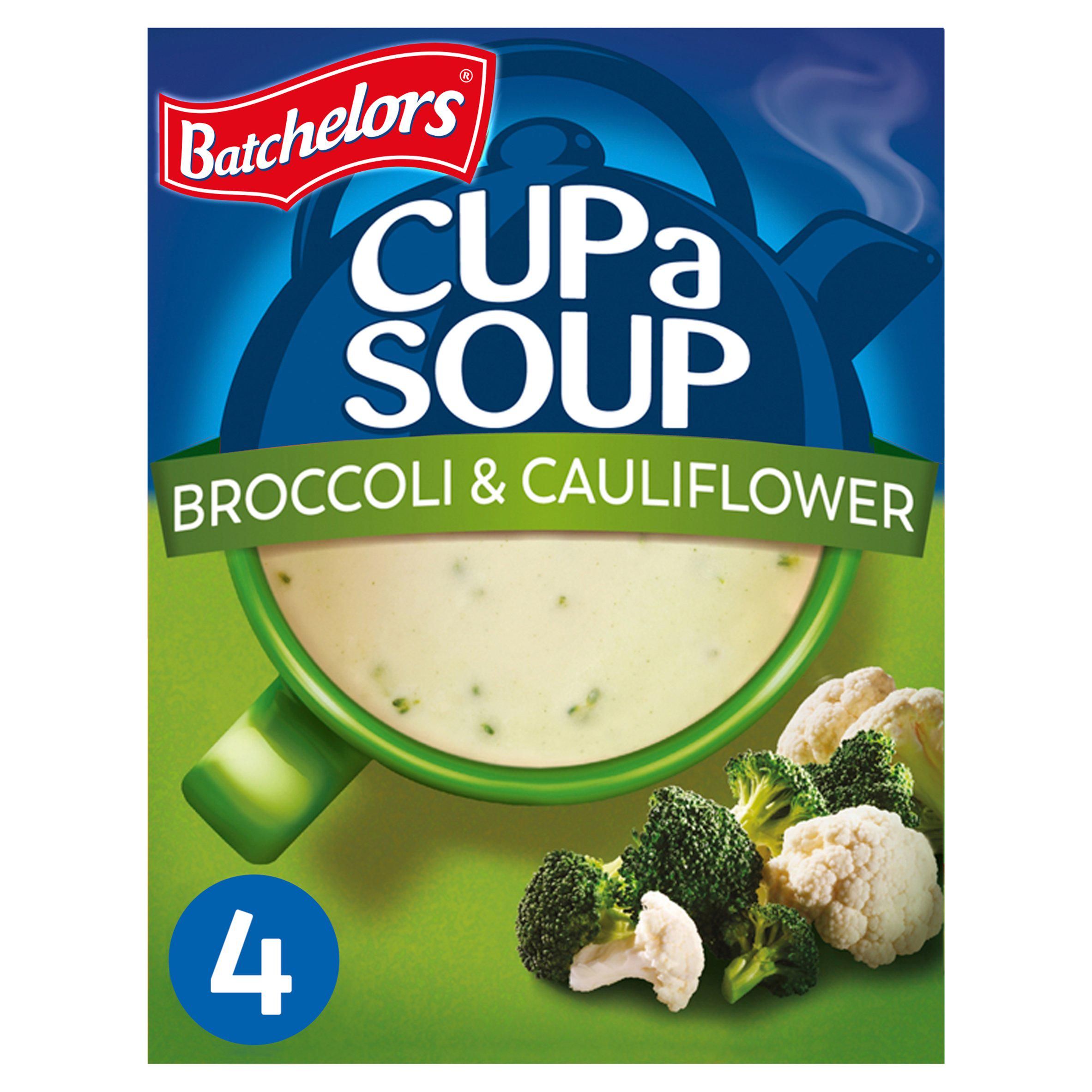 Batchelors Cup a Soup, Broccoli & Cauliflower x4 101g - McGrocer