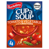 Batchelors Cup a Soup, Tomato & Vegetable with Croutons x4 104g - McGrocer
