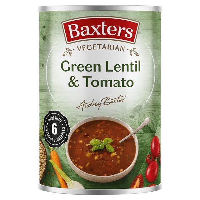 Baxters Vegetarian Puy Lentil & Tomato Soup 400g - McGrocer