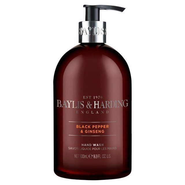 Baylis & Harding Black Pepper & Ginseng Hand Wash 500ml - McGrocer