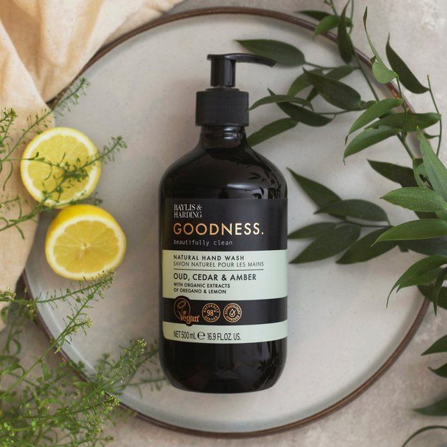 Baylis & Harding Goodness Oud Cedar & Amber Hand Wash 500ml - McGrocer