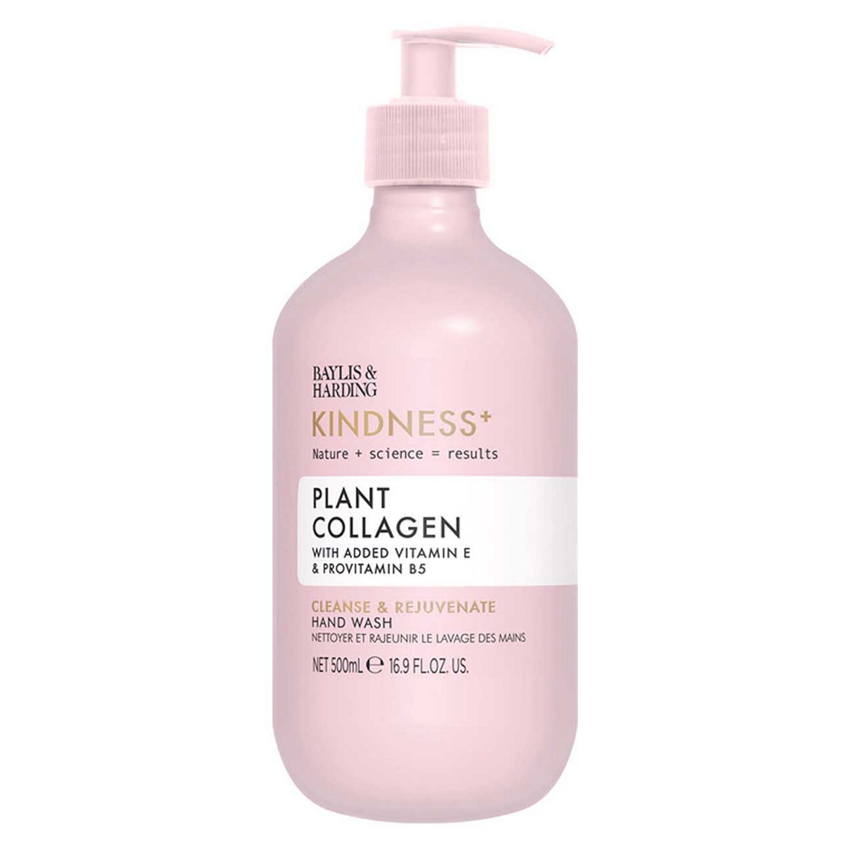 Baylis & Harding Kindness + Plant Collagen 500ml Cleanse & Rejuvenate Hand Wash - McGrocer