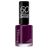 Rimmel 60 Second Super Shine Nail Polish Black Cherries 8ml