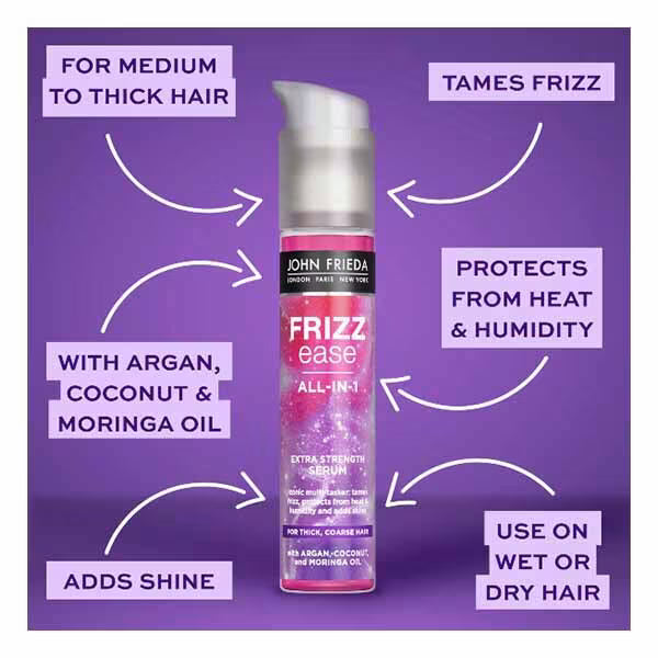 John Frieda Frizz Ease Pink Serum 50ml - British product