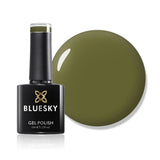 Bluesky Maybe natural green gel polish for nails - British product