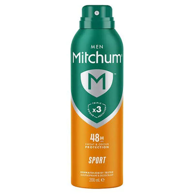 Spray Anti-transpirant Sport Homme Mitchum 200ml