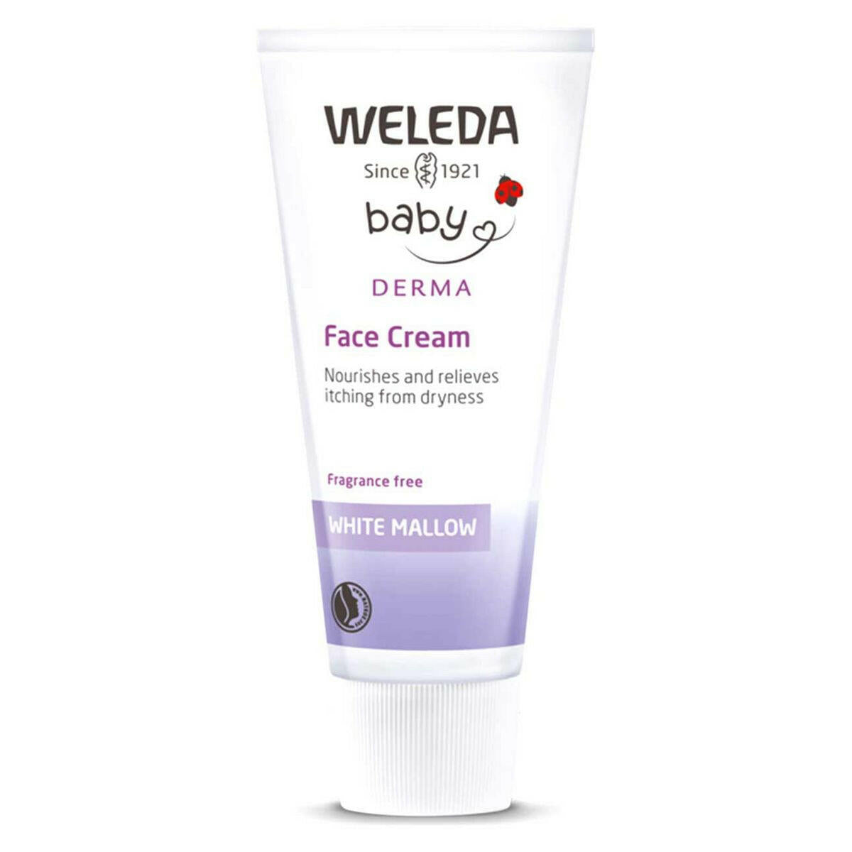 Weleda White Mallow Face Cream 50ml Natural Baby Skincare & Toiletries Boots