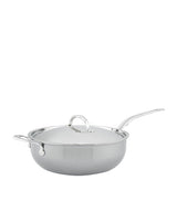 Hestan NanoBond Essential Pan with Helper Handle 28cm Stainless Steel Pan