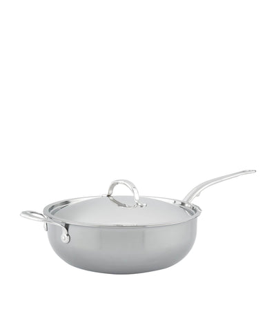 Hestan NanoBond Essential Pan with Helper Handle 28cm Stainless Steel Pan