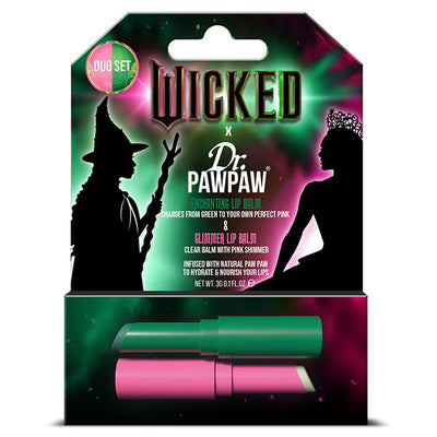 Dr PAWPAW WICKED Enchanting Glimmer Duo Lip Balm Set