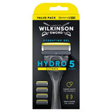 Wilkinson Sword Hydro 5 Ultimate Mens Razor 4 Blade Pack